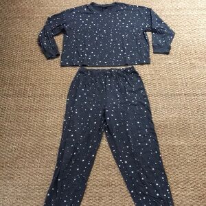 H&M pyjama set with stars, size M